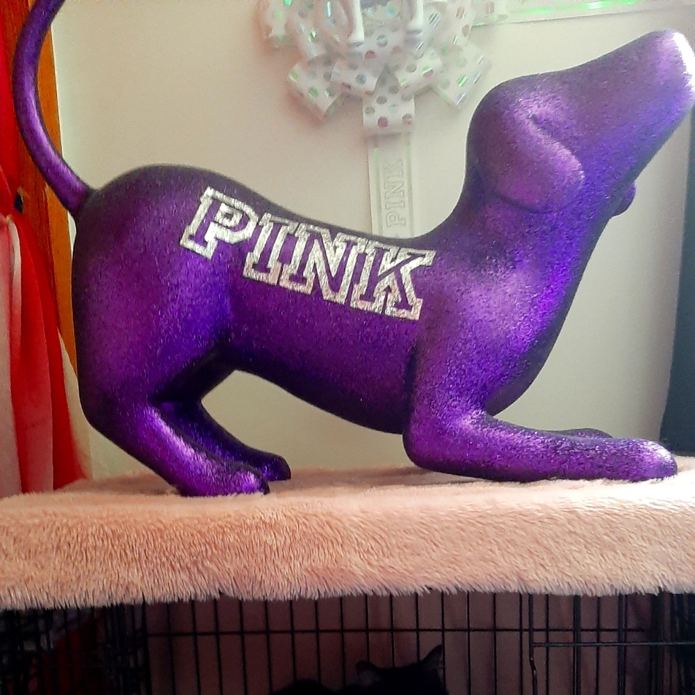 Vs pink display dog